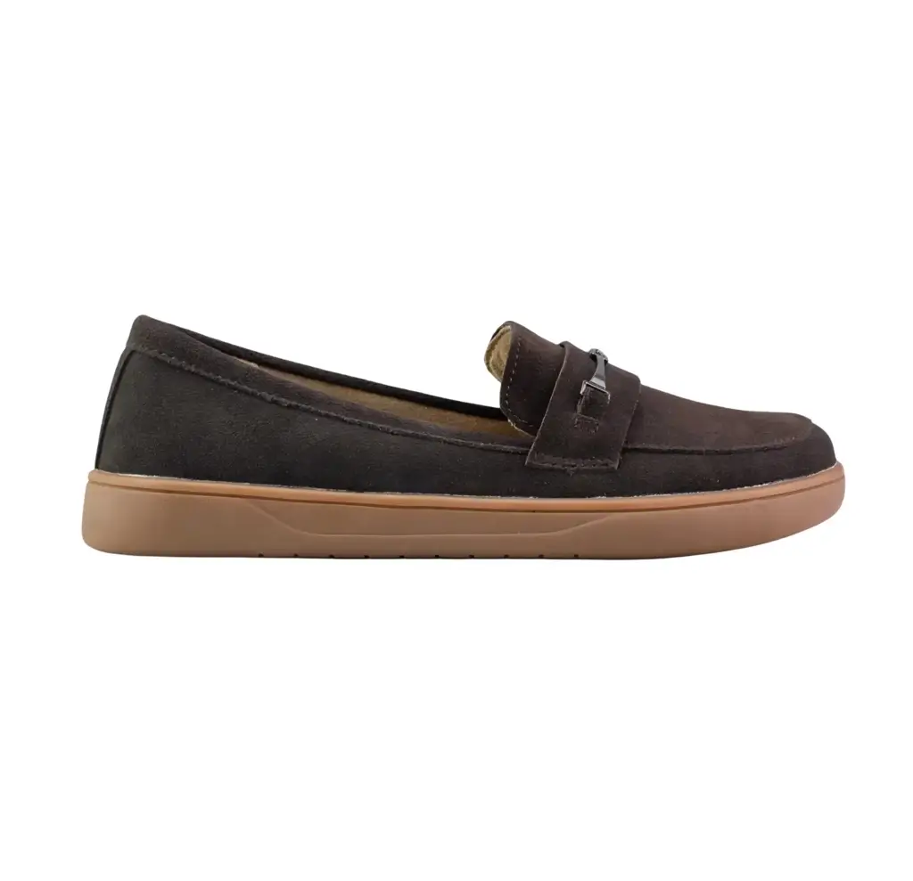Mokasyny damskie barefoot VINCEZA 79670 czekolada - miniatura 3