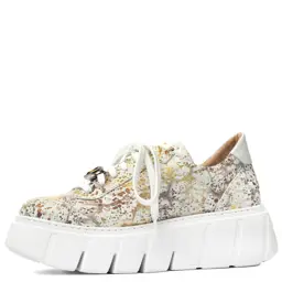 Sneakersy damskie skórzane 06891-11 - zdjęcie 2