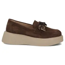Półbuty skórzane damskie FILIPPO DP8293 c.brąz - zdjęcie 1