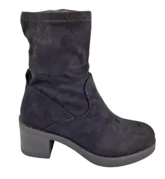 Botki damskie ESTETIC D-708 Czarny