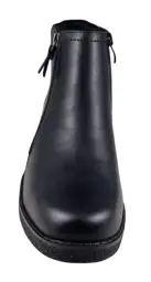 Botki na koturnie skórzane SERGIO LEONE BT25348-S - zdjęcie 3