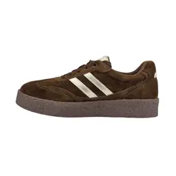 Skórzane sneakersy damskie zamszowe D&A 7107 - zdjęcie 2