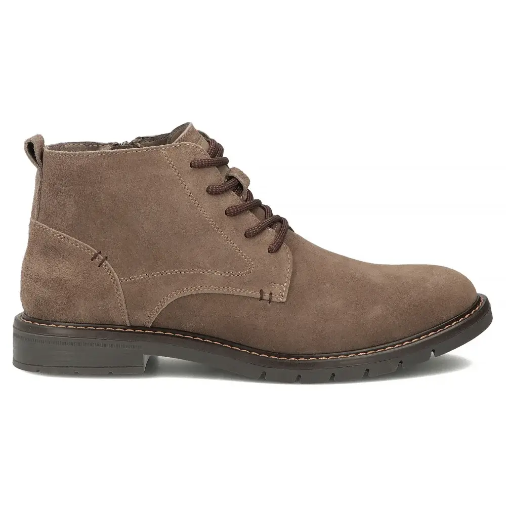 Botki męskie skórzane FILIPPO MBT8318 Taupe