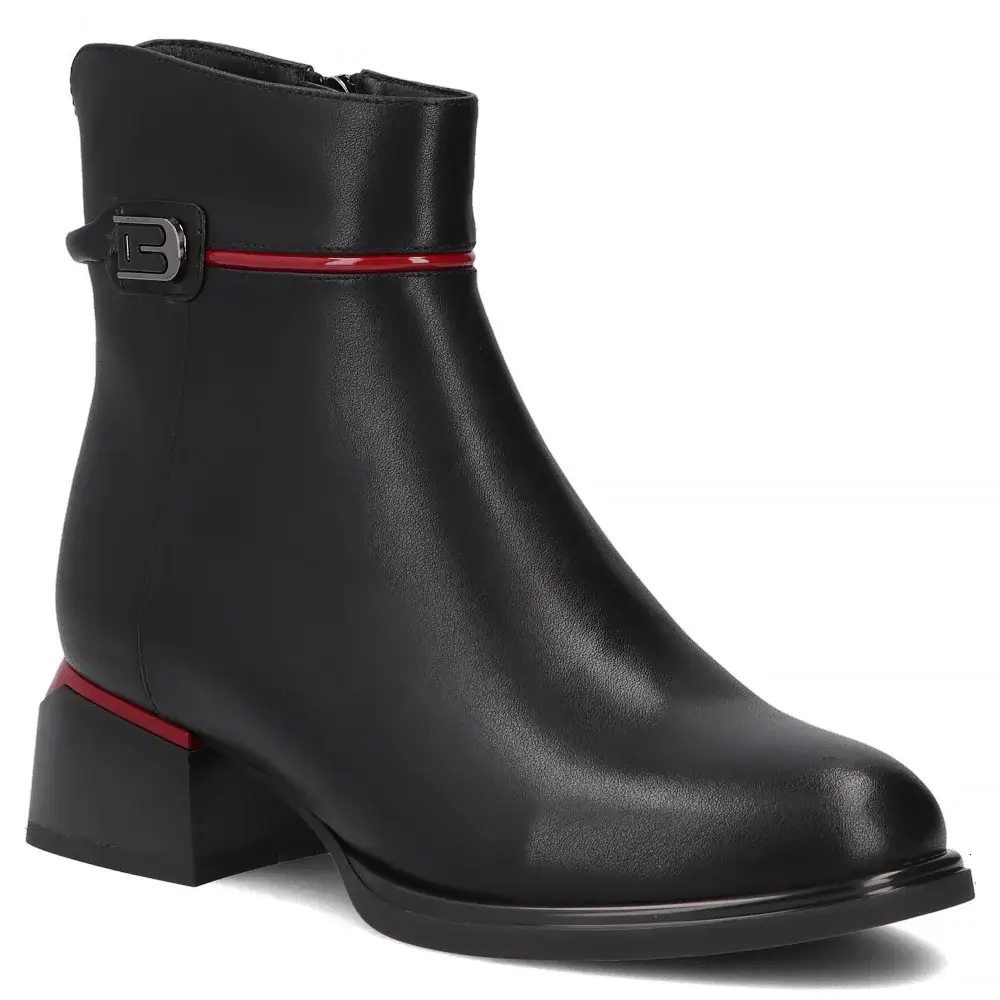 Botki damskie skórzanr FILIPPO DBT8124 - miniatura 4