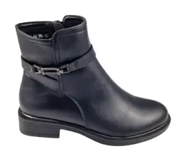 Botki VINCEZA 58572 PU Czarny
