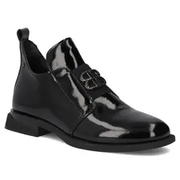 Skórzane botki damskie FILIPPO DBT4763 Czarny - zdjęcie 2
