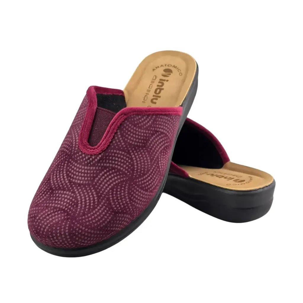 Pantofle damskie INBLU CF000053 Fioletowy - miniatura 4
