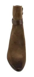 Botki skórzane SERGIO LEONE BT25384-S Khaki