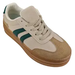 Sneakers NEWS 6769 Beżowy - zdjęcie 2