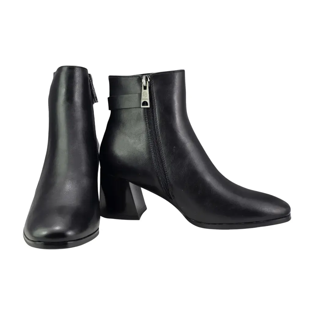 Botki damskie VINCEZA 58660 Czarny - miniatura 6