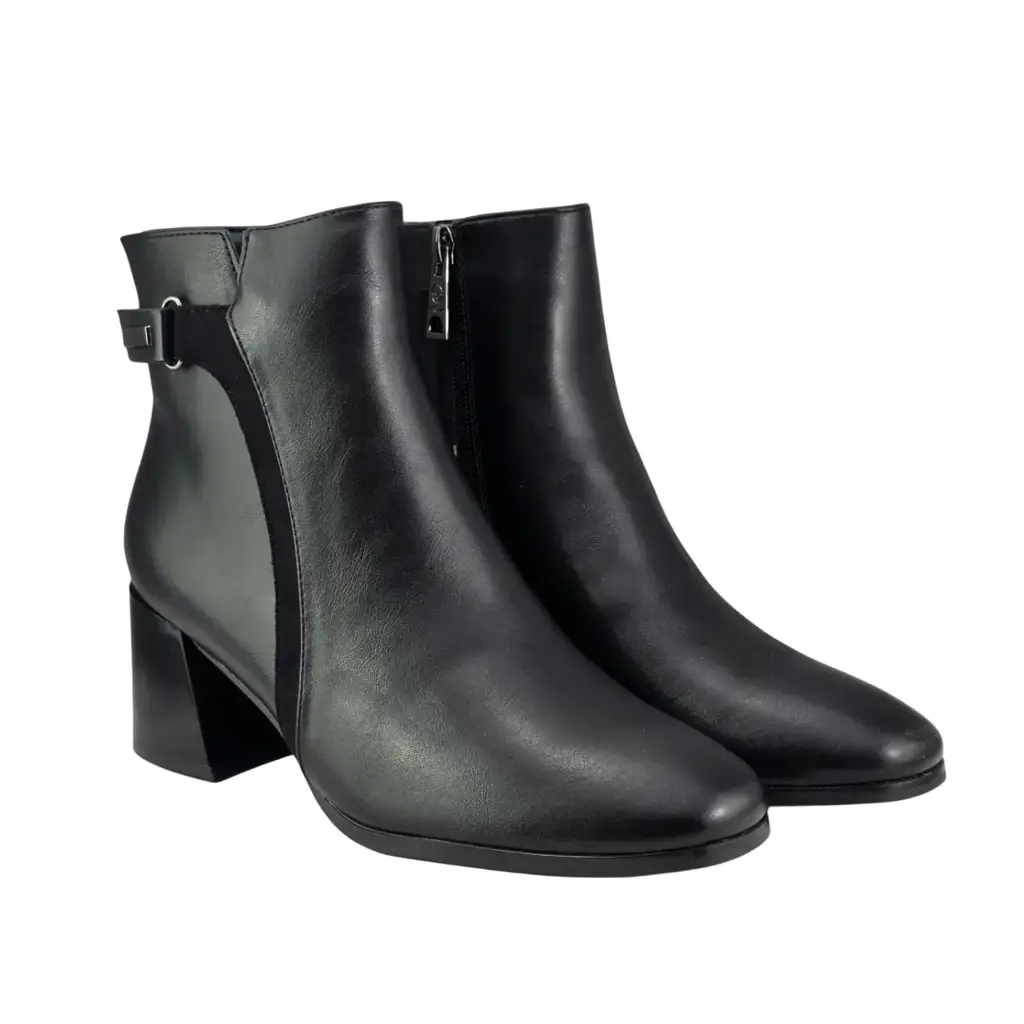 Botki damskie VINCEZA 58660 Czarny - miniatura 2