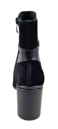 Botki skórzane SERGIO LEONE BT25384-S Czarny