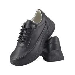 Sneakersy skórzane damskie SERGIO LEONE 013F - zdjęcie 3