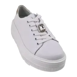 Sneakersy skórzane ESTETIC EV8182 - zdjęcie 2