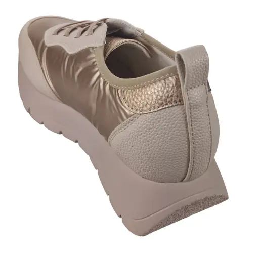 Buty sportowe ESTETIC 58510 złote - zdjęcie 3