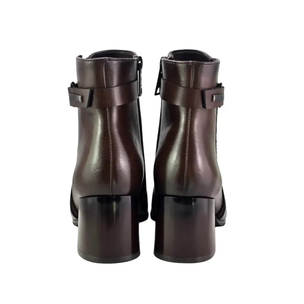 Botki damskie VINCEZA 58660 Brązowy - miniatura 5