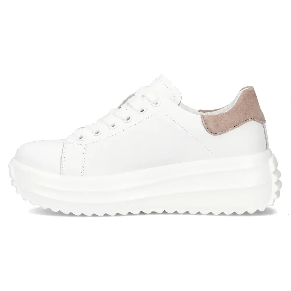 Skórzane sneakersy FILIPPO DP6739 - zdjęcie 2