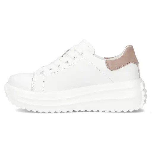 Skórzane sneakersy FILIPPO DP6739 - zdjęcie 2