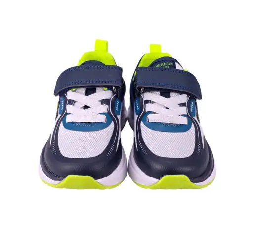Sneakersy sportowe dziecięce na rzep AMERICAN ES210 - zdjęcie 4