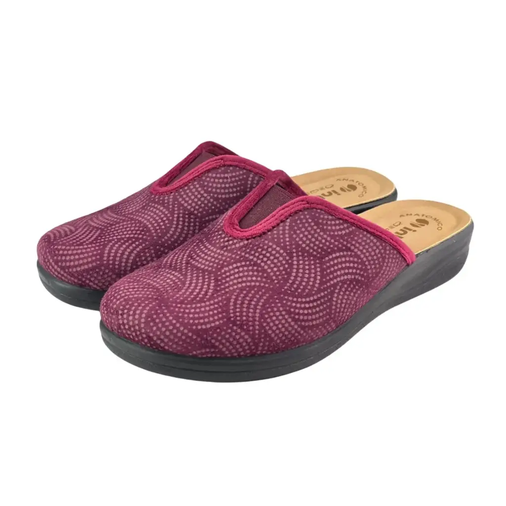 Pantofle damskie INBLU CF000053 Fioletowy - miniatura 2