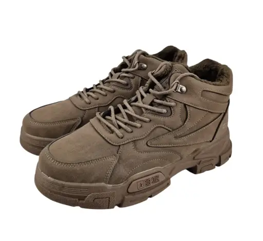 Sneakersy męskie BIG STAR OO174583 j.brąz - zdjęcie 4