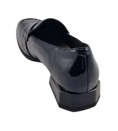 Półbuty damskie VINCEZA 31926 lakier Czarny - zdjęcie 2