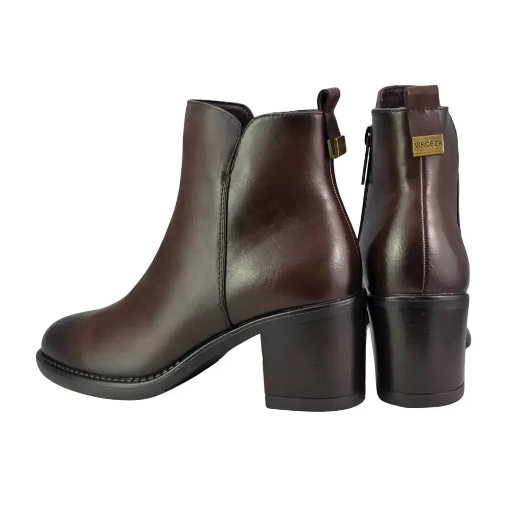 Botki damskie VINCEZA 58650 Brąz - miniatura 6