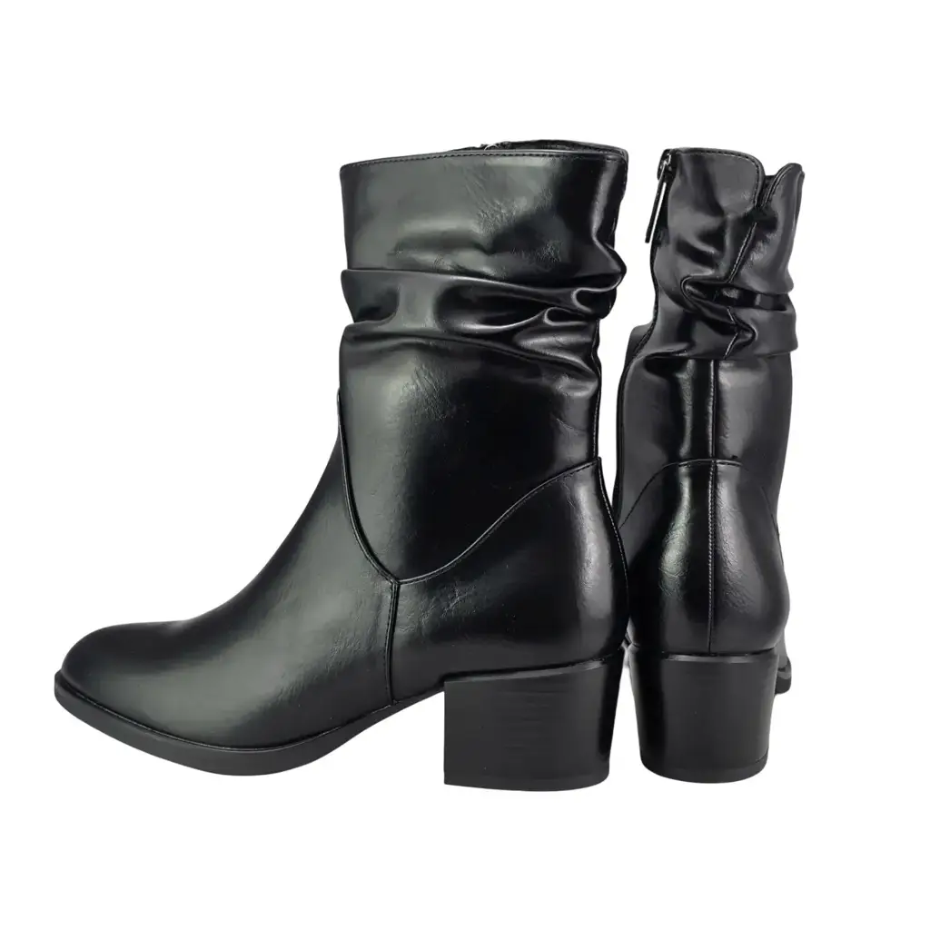 Botki damskie VINCEZA 58682 Czarny - miniatura 5