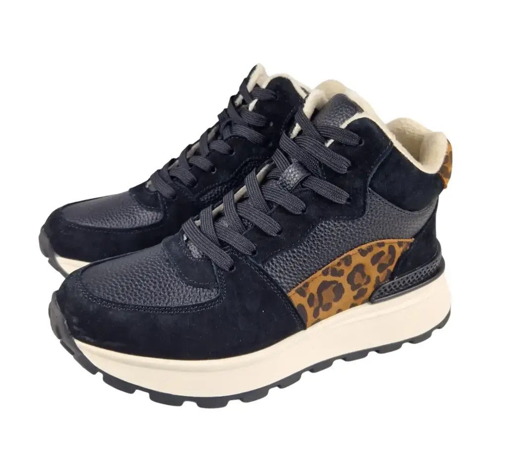 Ocieplane Sneakersy VINCEZA 95355 skóra - zdjęcie 4