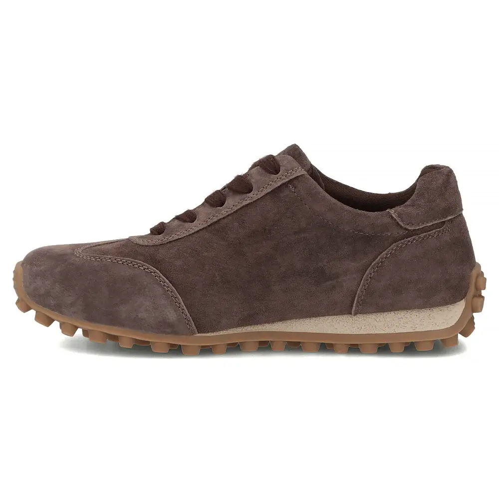 Skórzane sneakersy damskie FILIPPO DP7961 c.brąz - miniatura 5