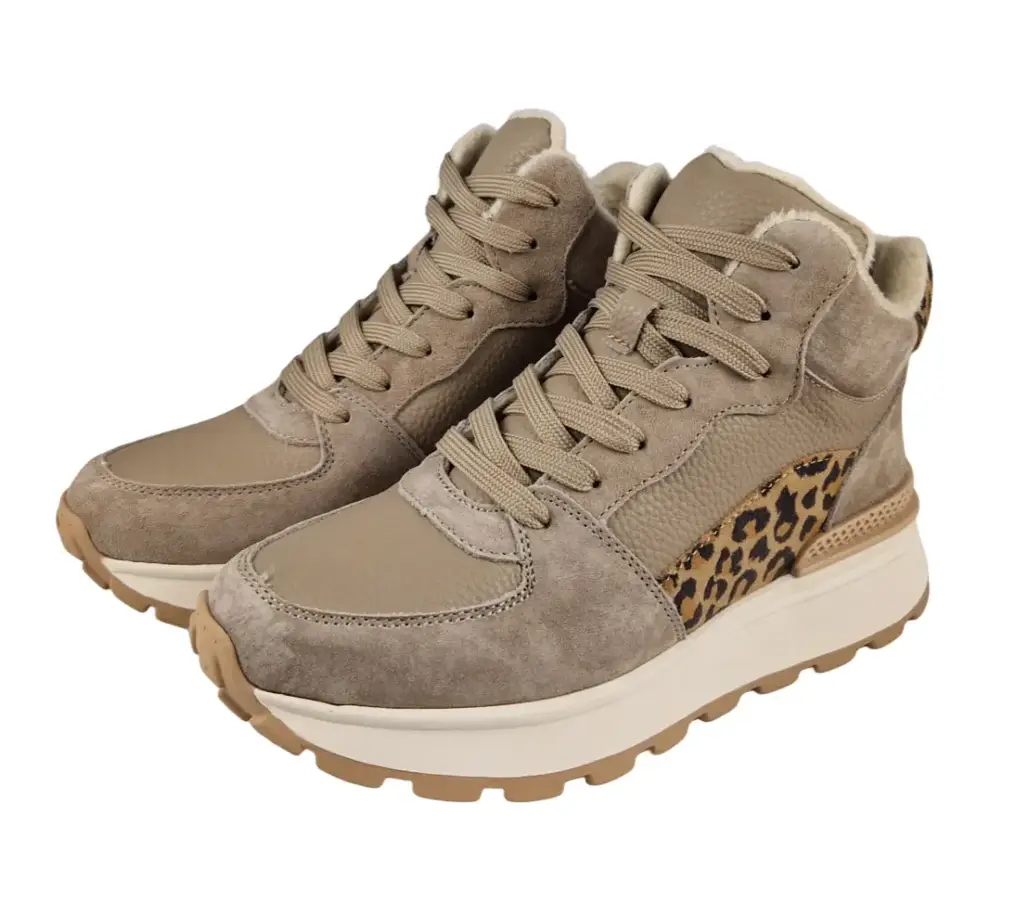 Ocieplane sneakersy VINCEZA 95355 skóra - zdjęcie 4