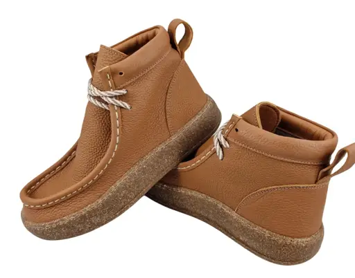 Trzewiki ESTETIC 241520 brąz nubuck - zdjęcie 4