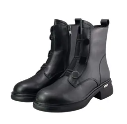Botki damskie skórzane D&A MK62-7030 - zdjęcie 2
