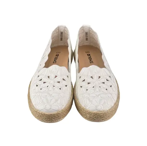 Damskie espadryle z kwiatowym wzorem 9966 - zdjęcie 4