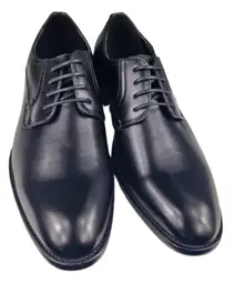 Eleganckie pólbuty męskie UNISOFT 4100 Czarny