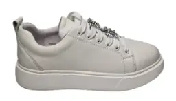 Sneakersy damskie skórzane VINCEZA 72300 - zdjęcie 1