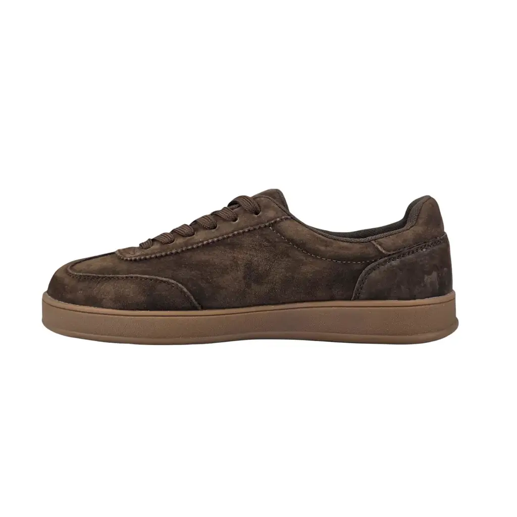 Sneakersy damskie skórzane VINCEZA 95434 Czekoladowy - miniatura 6