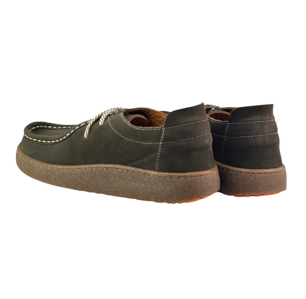 Półbuty damskie ESTETIC 261001 nubuck Brązowy