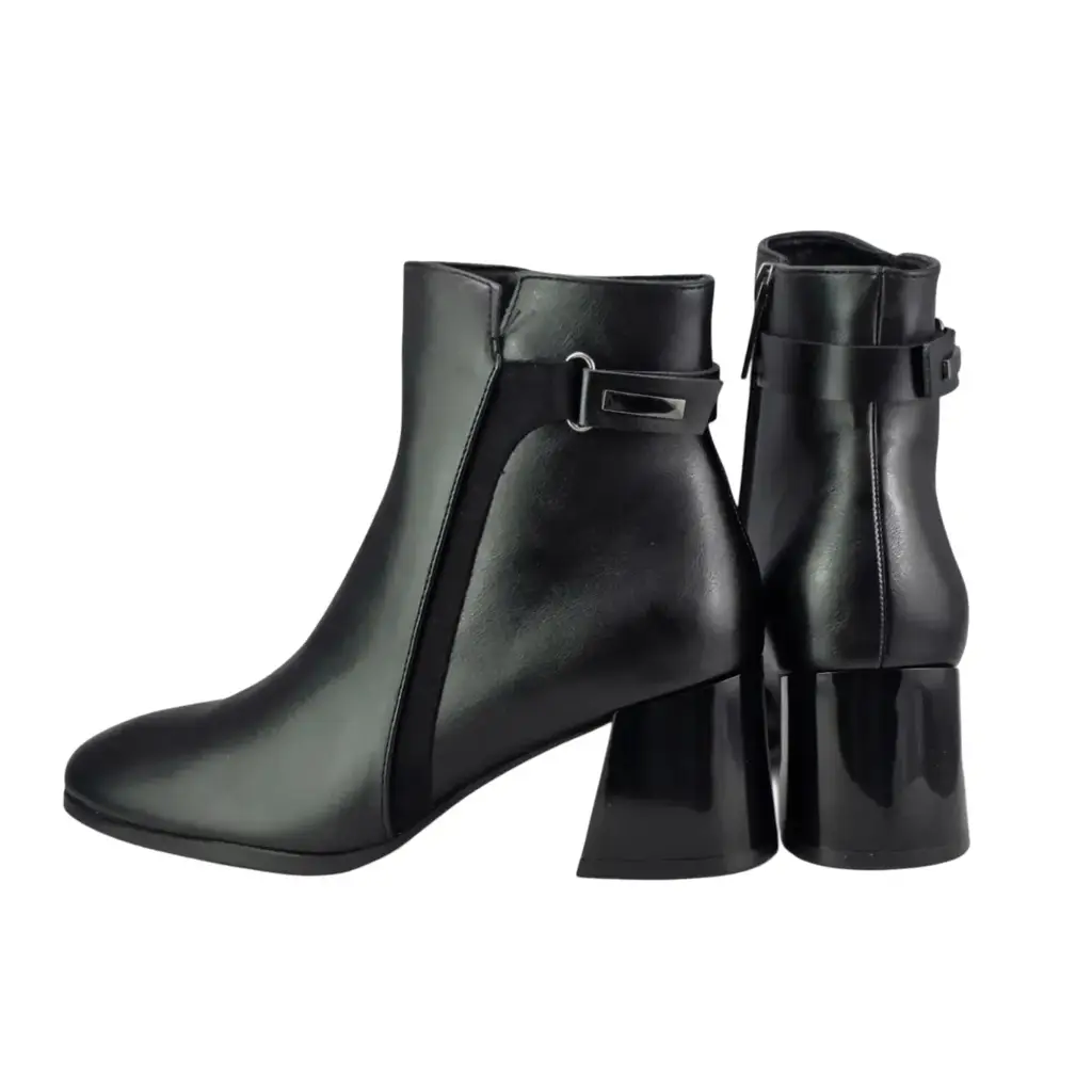 Botki damskie VINCEZA 58660 Czarny - miniatura 7