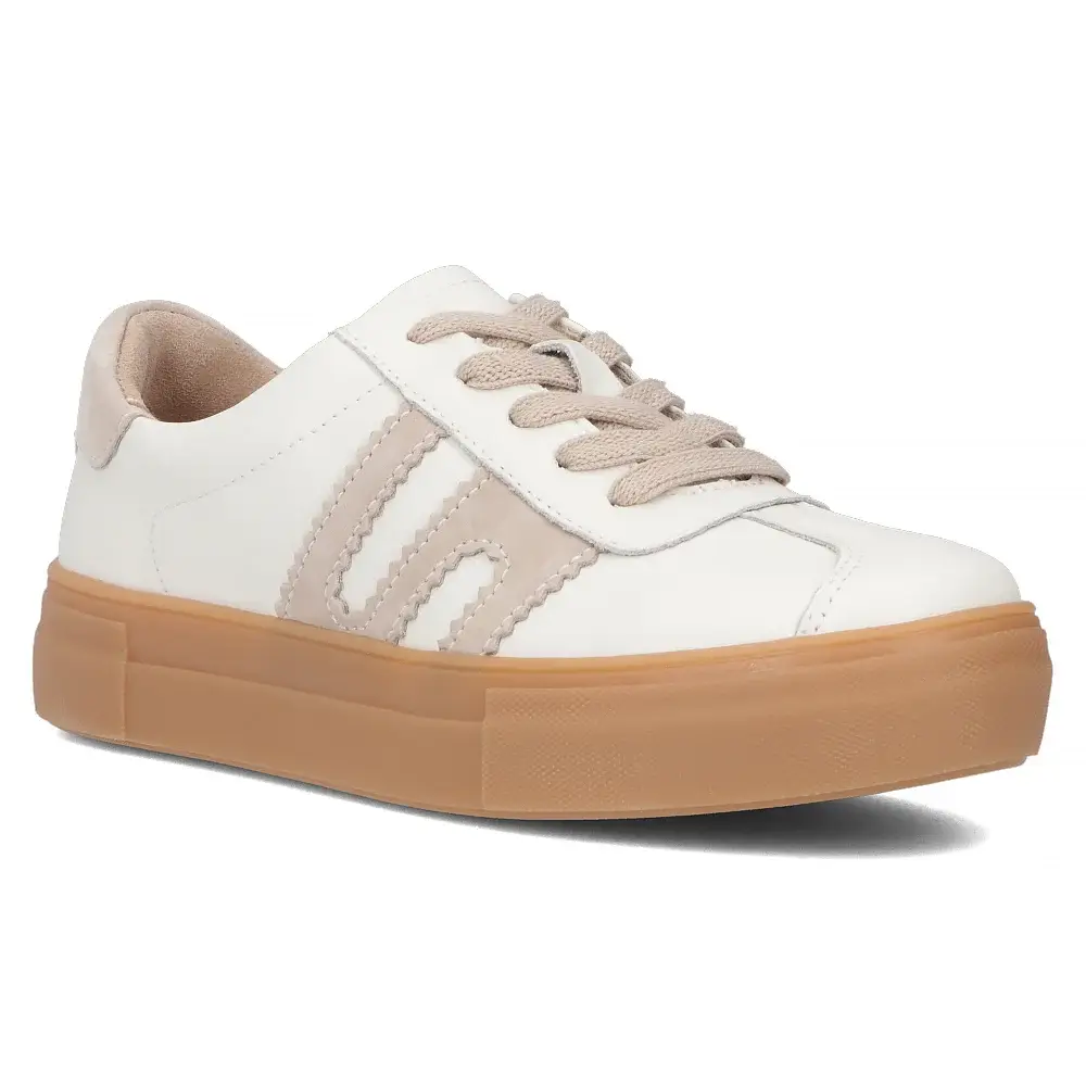 Skórzane sneakersy FILIPPO DP6798 - zdjęcie 7