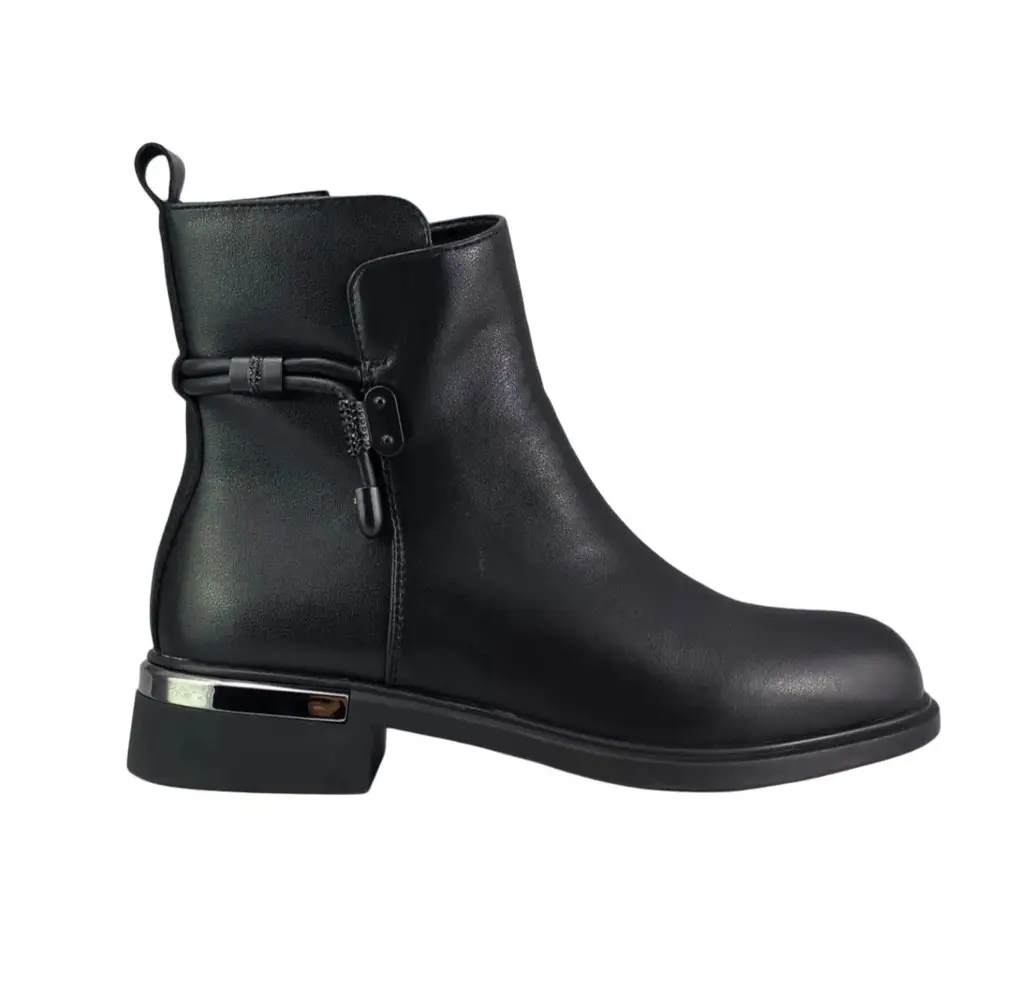 Botki damskie skórzane D&A 7025