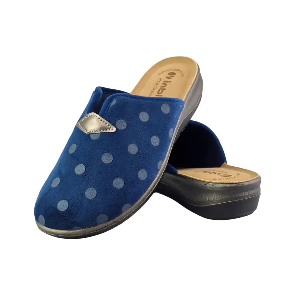 Pantofle damskie INBLU OD000014 Granatowy - miniatura 6