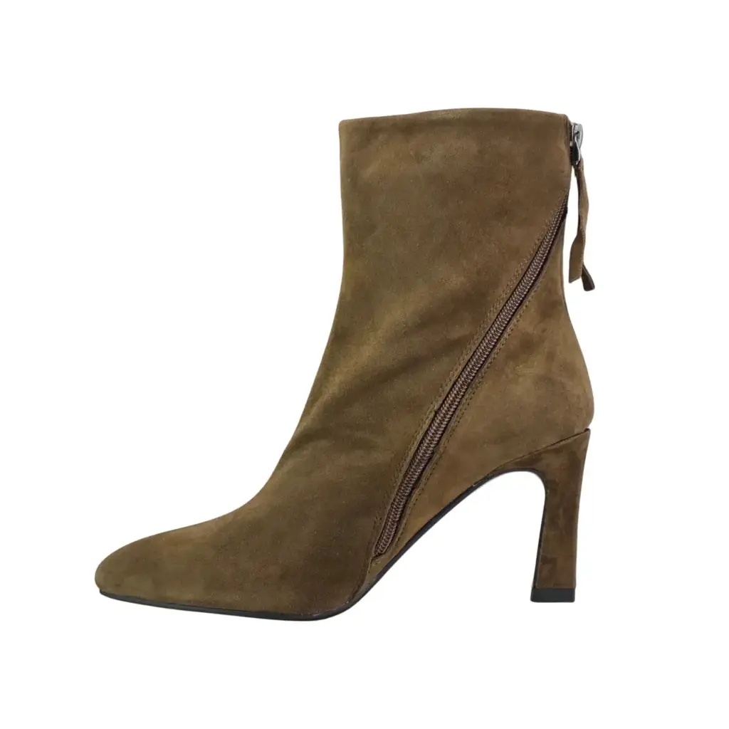 Botki damskie skórzane VINCEZA 67024 Camel - miniatura 2