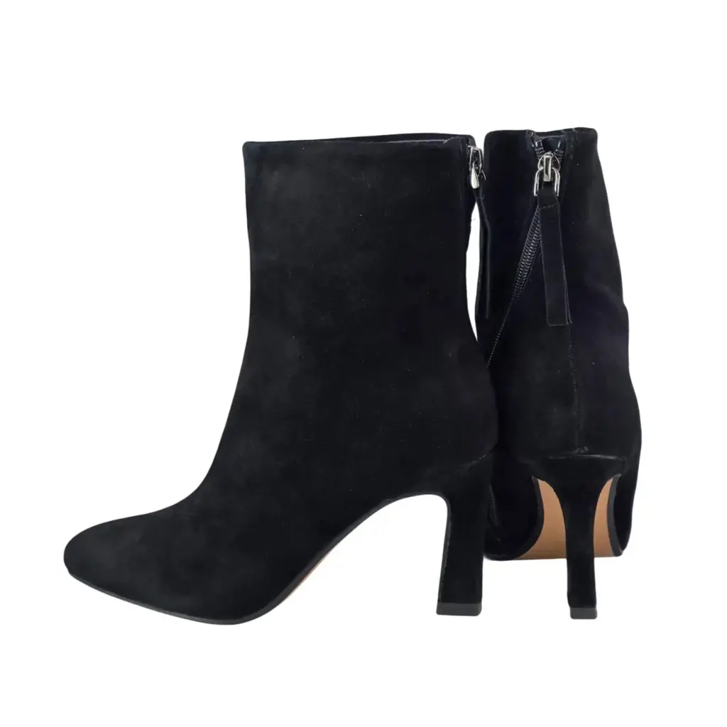 Botki damskie skórzane VINCEZA 67024 Czarny - miniatura 5