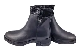 Botki damskie VINCEZA 91158 skóra - zdjęcie 1