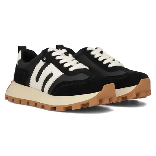 Skórzane sneakersy FILIPPO DP6743 - zdjęcie 4