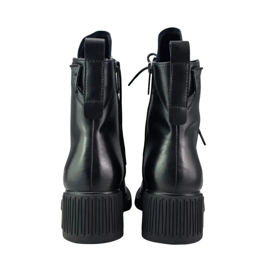 Botki damskie skórzane VINCEZA 89162 Czarny - miniatura 5