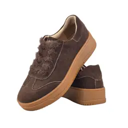 Sneakersy damskie skórzane KOBBO 79655 - zdjęcie 3