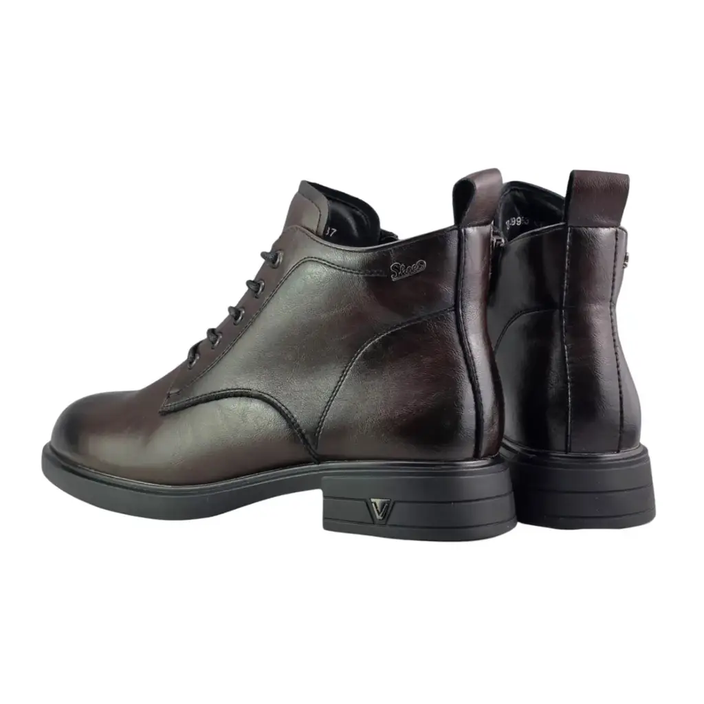 Botki damskie VINCEZA 39953 Coffe - miniatura 3