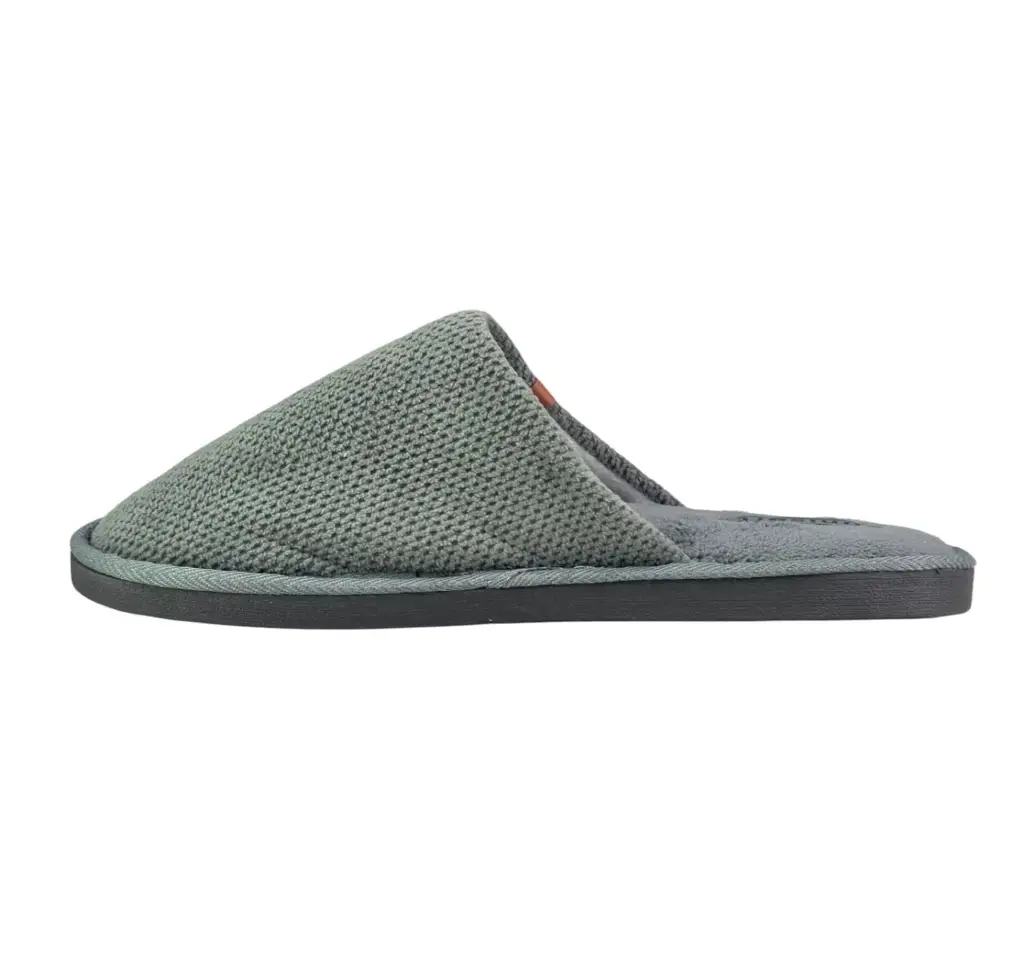 Pantofle męskie UNISOFT 53-334 Szary - miniatura 2